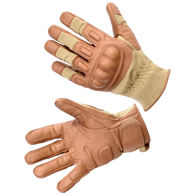 Тактические перчатки Defcon 5 Glove Nomex/Kevlar Folgore 2010 Coyote Tan L (D5-GLBPF2010 CT/L) - изображение 1