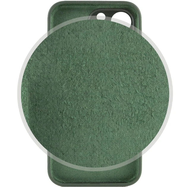 Чехол Silk Full Camera Protective (AA) для Apple iPhone 14 Pro Max (6.7") Зеленый / Cyprus Green Без бренда - изображение 3