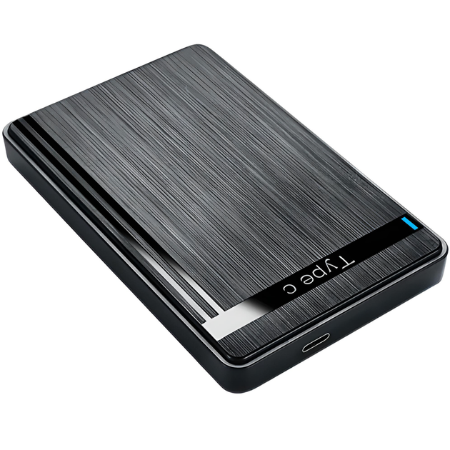 Внешний карман для SSD и 2.5" HDD жестких дисков Addap EHDC-01c с Type-C выходом - изображение 3