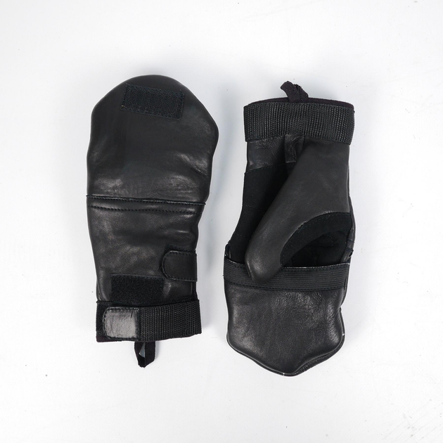 Черные зимние рукавицы Zaromi, M - изображение 1
