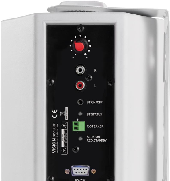 Głośniki aktywne Acoustics Vision SP-1900P białe (GKSVSNGLO0004) - obraz 3