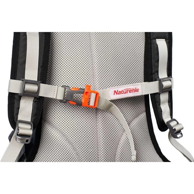 Велорюкзак з чохлом для шолома Naturehike 15 л sky blue NH15C001-B, блакитний - зображення 7