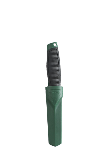 Ніж туристичний з піхвами Ganzo G806-GB зелений - зображення 4