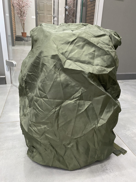 Дощовик на армійський рюкзак, Yakeda, колір — Олива - зображення 1