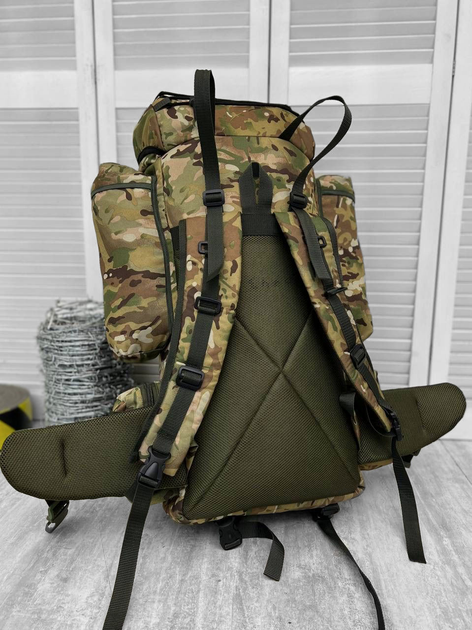 Тактичний великий армійський рюкзак 100+10л rescue П1-0! - изображение 2