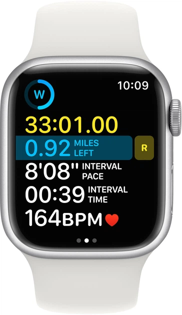 Смарт-часы Apple Watch Series 8 GPS 41mm Silver Aluminium Case