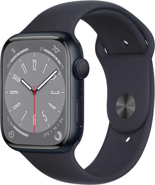Смарт-часы Apple Watch Series 8 GPS 45mm Midnight Aluminium Case with ...