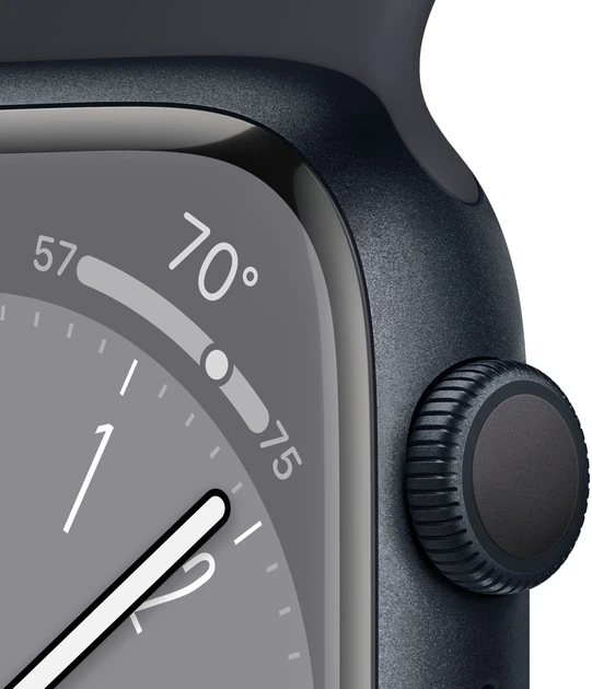 Смарт-часы Apple Watch Series 8 GPS 45mm Midnight Aluminium Case