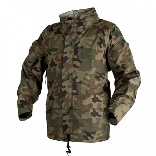 Куртка дощовик ECWCS Gen.II - H₂O Proof Helikon-Tex PL Woodland XL/Regular Тактична чоловіча - зображення 1