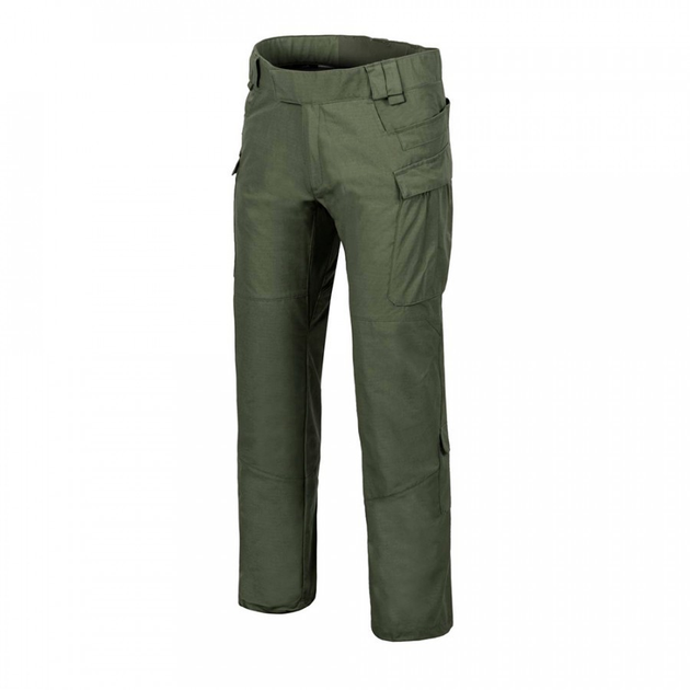 Штаны (Рипстоп) MBDU - NyCo Ripstop Helikon-Tex Olive Green L/Regular Тактические мужские - изображение 1