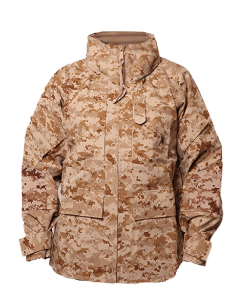 Куртка дождевик Apecs USMC - H₂O Proof Helikon-Tex USMC Digital Desert M/Regular Тактическая мужская - изображение 1