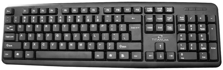 Клавіатура дротова Esperanza TKR101 USB (TKR101) (PERTTMKLA0002) - зображення 1