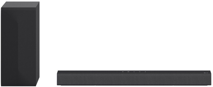 Soundbar LG S60Q 2.1 kanałowy 300 W Czarny (GKSLG-SOU0058) - obraz 1