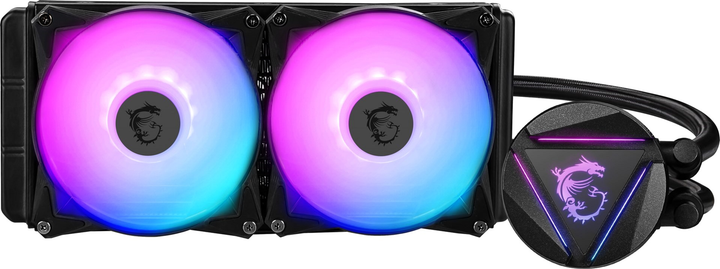 Система водяного охлаждения MSI MAG CoreLiquid 240R V2 (306-7ZW1B41-813) - изображение 2