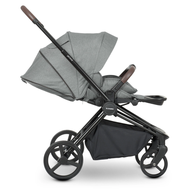 Коляска детская универсальная 2в1 EL CAMINO ME 1091-B Gray - изображение 9