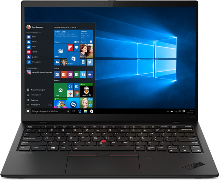 Ноутбук Lenovo ThinkPad X1 Nano (20UN002JPB) Black - зображення 1