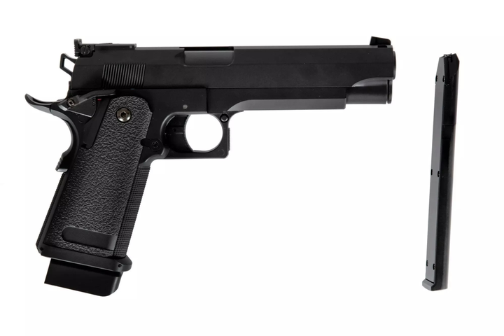 Страйкбольний пістолет Cyma Colt 1911 CM.128S Mosfet Edition AEP - зображення 1