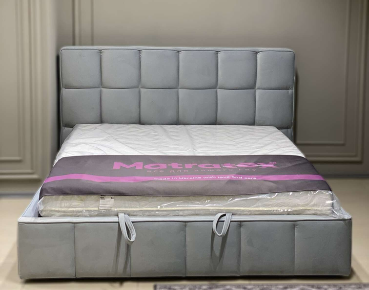 Кровать мягкая с подъемным механизмом Green Sofa Texas Lux 160*190 ...