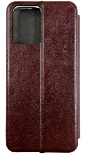 Чехол-книжка Perforation на Xiaomi Redmi Note 12 Pro темно-коричневый - Фото 2 Чехол-книжка Perforation на Xiaomi Redmi Note 12 Pro темно-коричневый - изображение 2