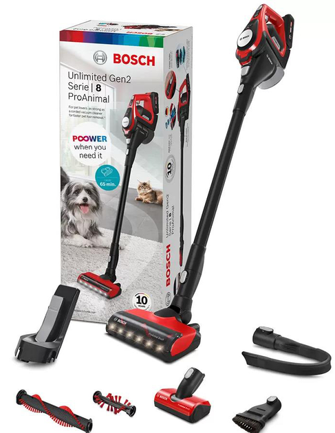 Odkurzacz akumulatorowy Bosch Unlimited 8 BBS8214PET - obraz 10