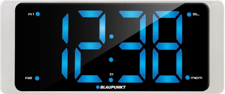 Радіоприймач Blaupunkt Digital alarm clock Black, White (CR16WH) - зображення 1