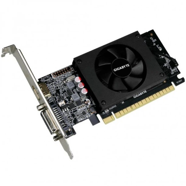 Видеокарта GeForce GT710 1024Mb GIGABYTE (GV-N710D5-1GL) - Фото 2 Видеокарта GeForce GT710 1024Mb GIGABYTE (GV-N710D5-1GL) - изображение 2