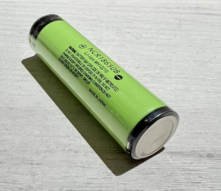Аккумулятор 18650 Panasonic с ЗАЩИТОЙ емкость 3400 mAh АКБ NCR18650B Li ...