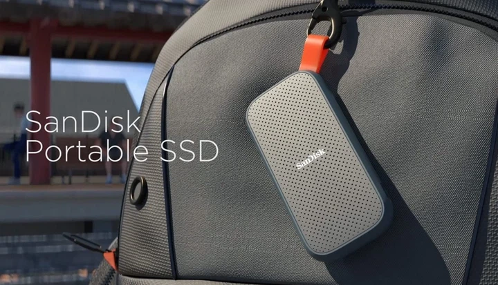 Внешний SSD накопитель SanDisk Extreme Portable E30 1 TB (SDSSDE30