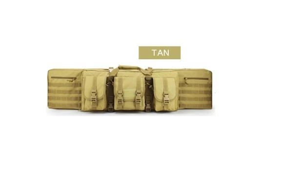 Чохол-рюкзак подвійний для зброї 120см Tan - зображення 1