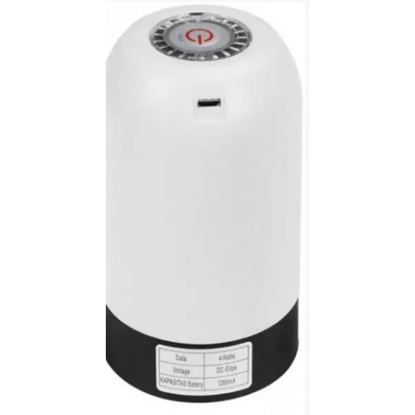 Электрическая аккумуляторная дозатор-помпа для води WATER DISPENSER белая - изображение 8
