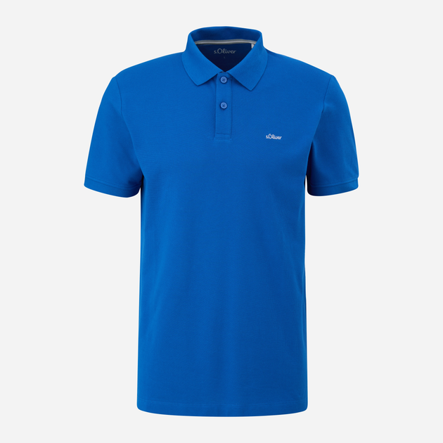 Koszulka polo męska s.Oliver 1312111-5534 XXL Niebieski (4099972652689) - obraz 4