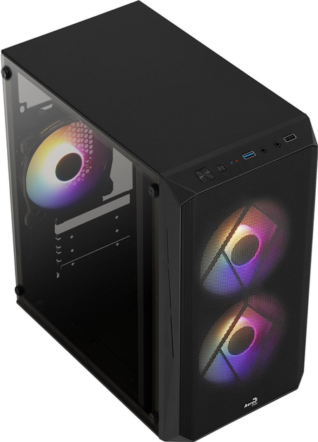 Obudowa Aerocool GS CS-107-A-BK-v2 FRGB (AEROPGSCS-107-A-V2) - obraz 5