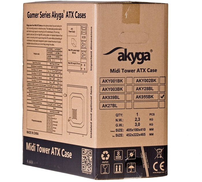 Obudowa Akyga AK995BK - obraz 8