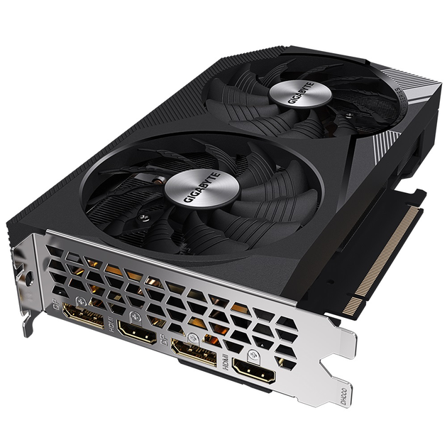 Відеокарта GeForce RTX 3060 12GB GDDR6 WindForce OC Gigabyte (GV-N3060WF2OC-12GD) - изображение 4