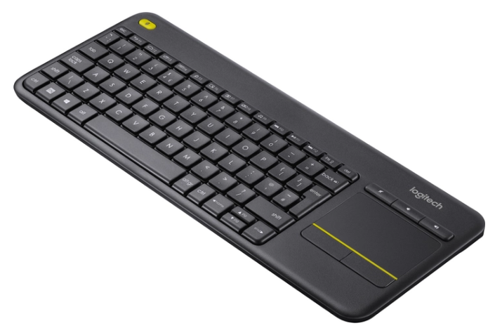Клавіатура Logitech Wireless Touch K400 Plus, US, Black (920-007145) (6836237) - зображення 9