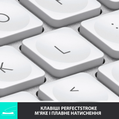 Клавіатура Logitech MX Keys Mini Minimalist Wireless US Pale Grey (920-010499) (6836256) - зображення 4