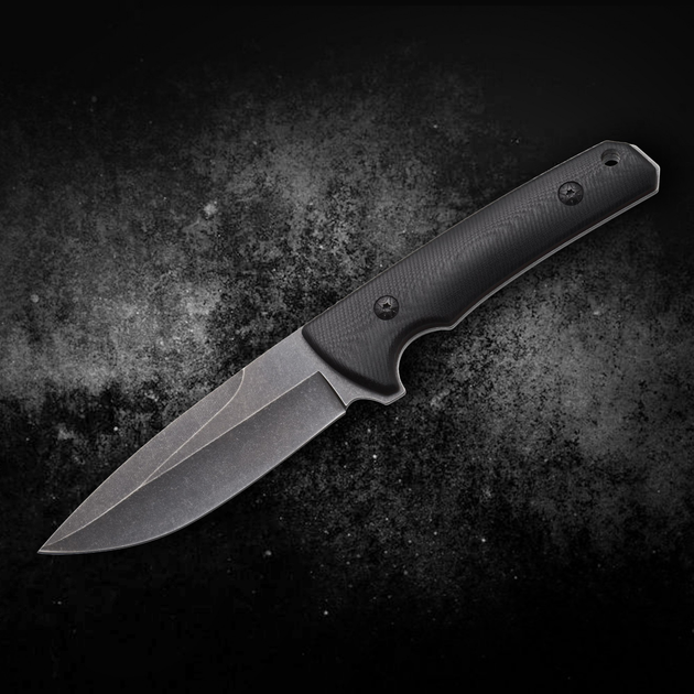 Нож нескладной Тактический Универсальный Кожаные ножны SD98 - изображение 1