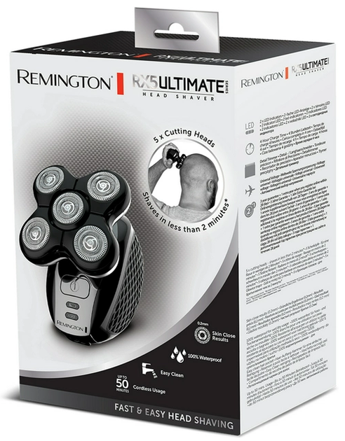 Електробритва Remington XR1500 Ultimate Series RX5 (6664407) - Фото 8 Електробритва Remington XR1500 Ultimate Series RX5 (6664407) - зображення 8