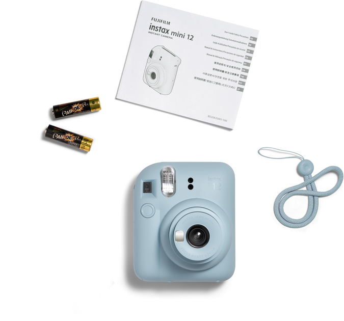 Камера миттєвого друку Fuji INSTAX MINI 12 Pastel Blue (6865295) - изображение 5