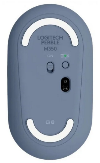 Миша комп'ютерна Logitech Pebble M350 Wireless, Blueberry (910-006753) (6836229) - Фото 8 Миша комп'ютерна Logitech Pebble M350 Wireless, Blueberry (910-006753) (6836229) - изображение 8
