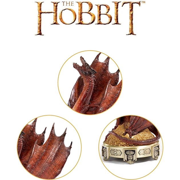 Фигурка для геймеров Noble Collection Hobbit Smaug Incense Burner (NN7526) - изображение 5