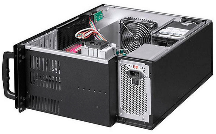 Obudowa serwerowa TECHly I-CASE MP-P4HX-BLK6 (307377) - obraz 3