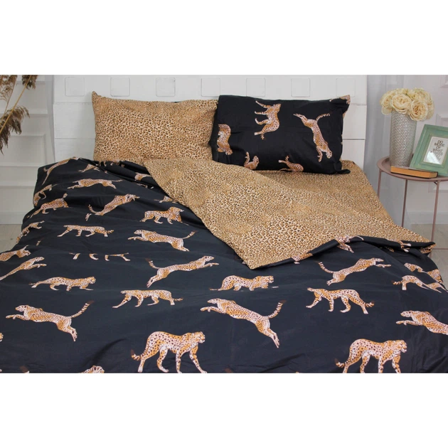 Простынь MirSon Сатин Premium 22-1143 Perrayn 180x220 см (2200001978553) - изображение 2