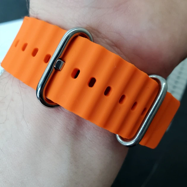 Смарт часы Smart Watch XO M8 Ultra 45 mm украинское меню с функцией звонка Оранжевые - Фото 13 Смарт часы Smart Watch XO M8 Ultra 45 mm украинское меню с функцией звонка Оранжевые - изображение 13