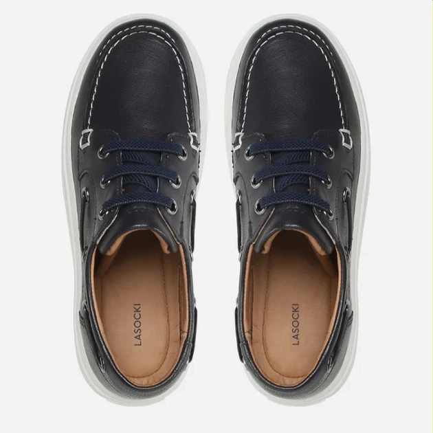 Buty żeglarskie chłopięce Lasocki Young CI12-BASCO-12 31 Granatowe (5904862651545) - obraz 4