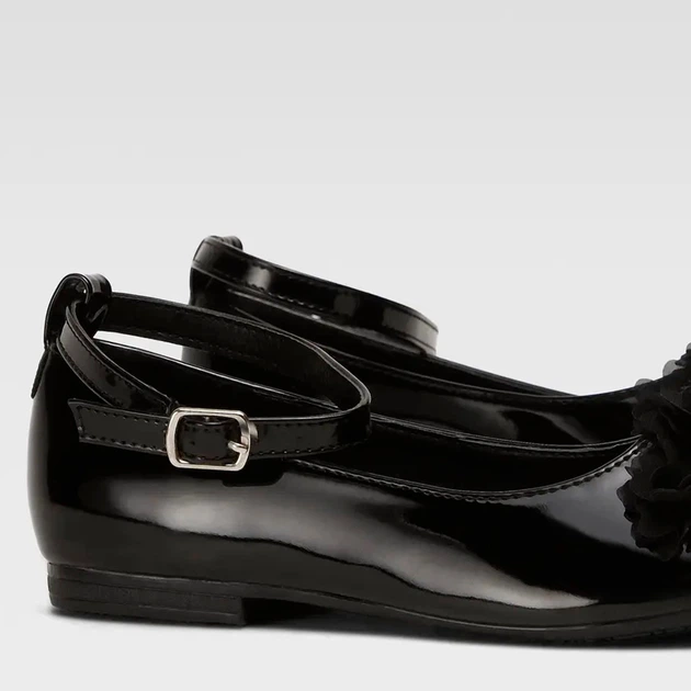 Półbuty dziecięce dla dziewczynki Nelli Blu CM210410-4 31 Czarne (5904862570235) - obraz 3