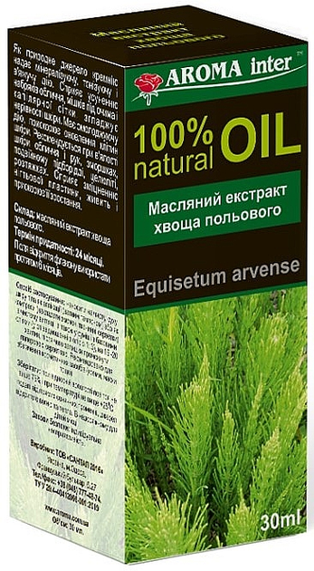 Масляный экстракт хвоща полевого - Aroma Inter 30ml (1088623-70139) от ...