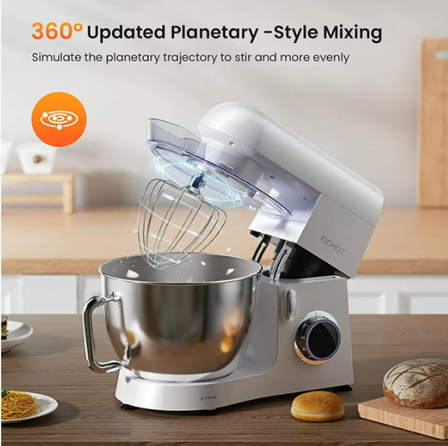 Тестомес для дома KICHOT Кухонный комбайн для теста на 8,5л SM-1570N ...