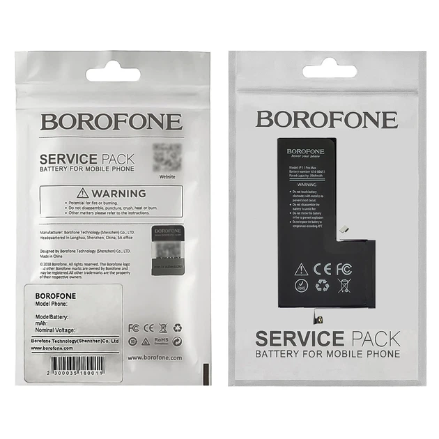 Акумулятор Borofone для Apple iPhone 11 Pro Max (3969mAh) - зображення 4