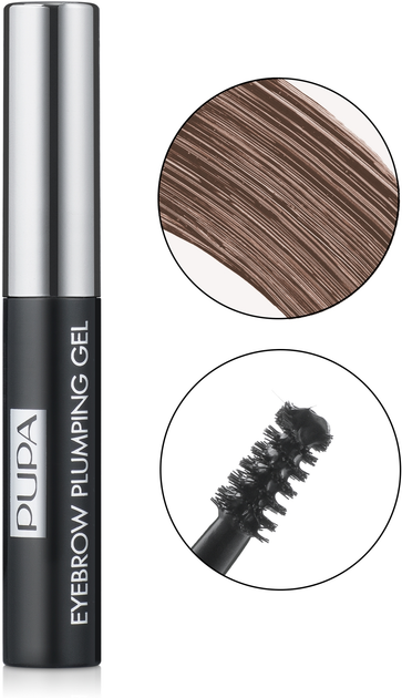 Гель для бровей Pupa Eyebrow Plumping Gel 002 - Brown (4 мл) (824624 ...